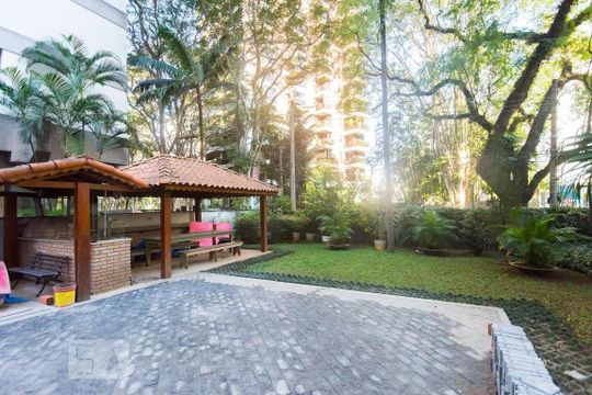 Área comum de apartamento para alugar com 2 quartos, 148m² em Vila Nova Conceição, São Paulo