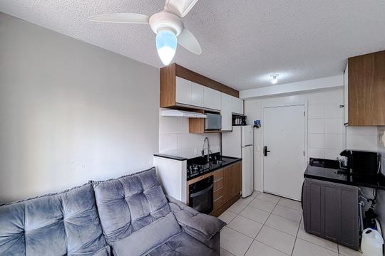 Sala de apartamento à venda com 2 quartos, 32m² em Cambuci, São Paulo