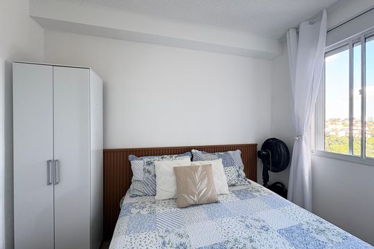 Quarto 1 de apartamento à venda com 2 quartos, 39m² em Vila Barreto, São Paulo