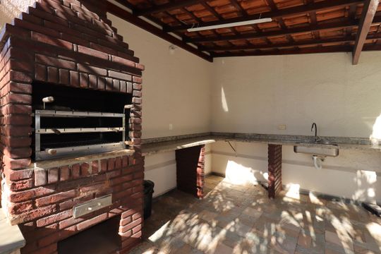 Área Comum - Churrasqueira de apartamento para alugar com 2 quartos, 48m² em Campestre, Santo André