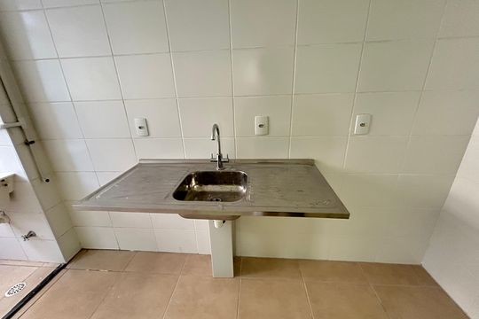 Cozinha de apartamento para alugar com 2 quartos, 48m² em Engenho Novo, Rio de Janeiro