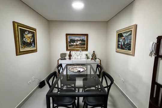 Sala - Sala de Jantar  de apartamento para alugar com 2 quartos, 61m² em Jardim Paraiso, Santo André