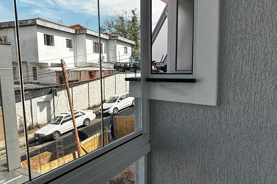 Suite Varanda de apartamento para alugar com 2 quartos, 61m² em Jardim Paraiso, Santo André