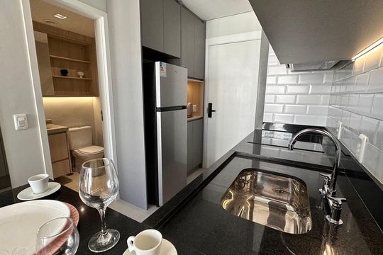 Kitnet/Studio à venda com 1 quarto, 25m² em Santo Amaro, São Paulo