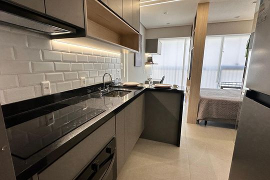 Kitnet/Studio à venda com 1 quarto, 25m² em Santo Amaro, São Paulo