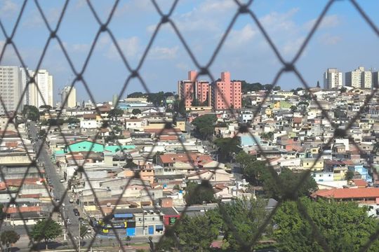 Vista  de apartamento à venda com 2 quartos, 57m² em Santo Antônio, Osasco
