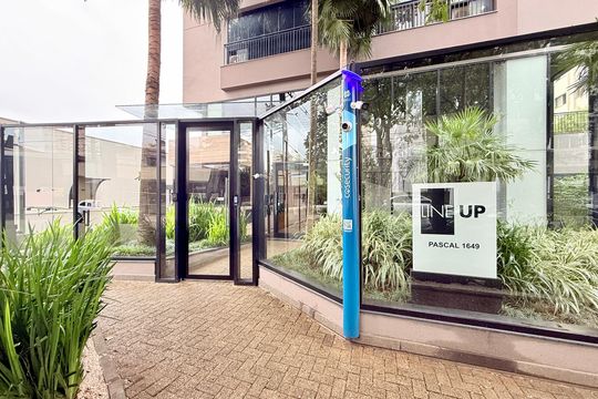 Fachada de kitnet/studio à venda com 1 quarto, 38m² em Campo Belo, São Paulo