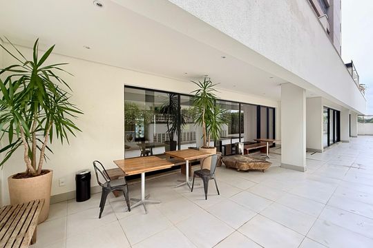 Área comum de kitnet/studio à venda com 1 quarto, 38m² em Campo Belo, São Paulo