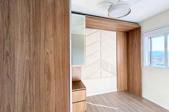 Suíte  de apartamento à venda com 2 quartos, 49m² em Vila Pirituba, São Paulo