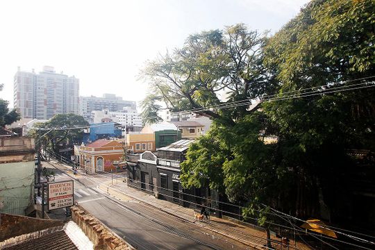 Quarto  Vista de apartamento para alugar com 1 quarto, 40m² em Centro Histórico, Porto Alegre