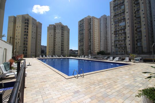 Área comum - Piscina de apartamento à venda com 2 quartos, 53m² em São Pedro, Osasco