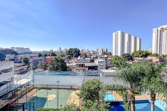 Vista da Varanda de apartamento à venda com 3 quartos, 63m² em Tatuapé, São Paulo