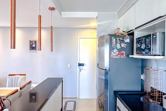 Cozinha de apartamento à venda com 3 quartos, 63m² em Tatuapé, São Paulo