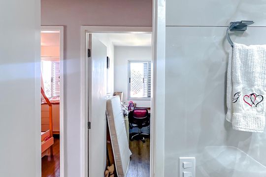 Banheiro de apartamento à venda com 3 quartos, 63m² em Tatuapé, São Paulo