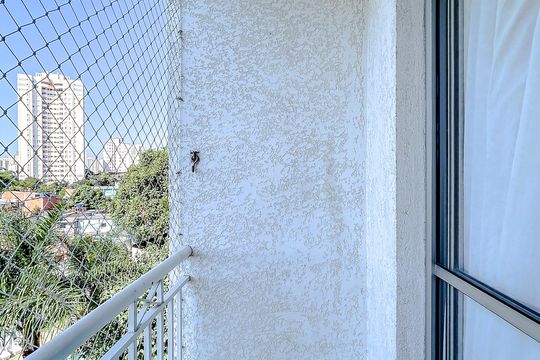 Varanda de apartamento à venda com 3 quartos, 63m² em Tatuapé, São Paulo