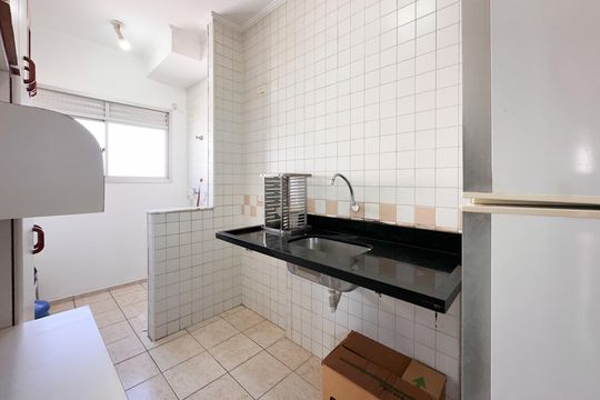 Cozinha de apartamento para alugar com 3 quartos, 68m² em Planalto, São Bernardo do Campo