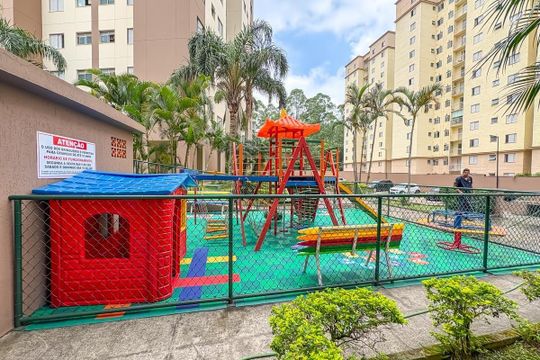 Área comum - Playground de apartamento para alugar com 3 quartos, 68m² em Planalto, São Bernardo do Campo