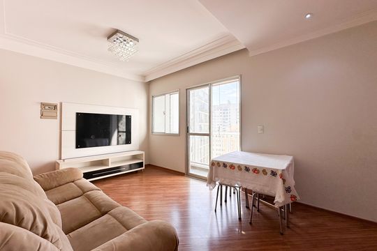 Sala de apartamento para alugar com 3 quartos, 68m² em Planalto, São Bernardo do Campo
