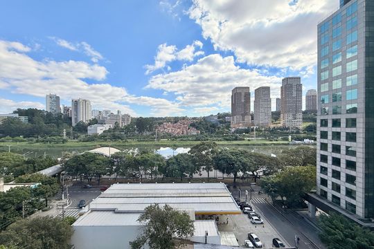 Vista  de apartamento para alugar com 3 quartos, 93m² em Itaim Bibi, São Paulo
