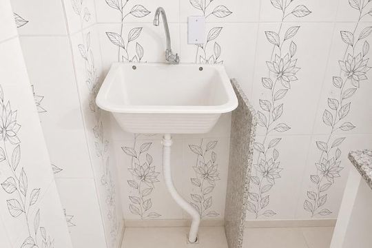 Área de serviço de apartamento para alugar com 1 quarto, 44m² em Copacabana, Rio de Janeiro
