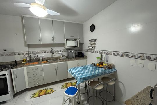 Cozinha de apartamento à venda com 3 quartos, 104m² em Todos Os Santos, Rio de Janeiro