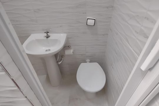 Banheiro de casa para alugar com 1 quarto, 10m² em Fundação, São Caetano do Sul