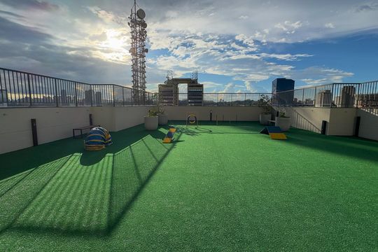 Área comum de kitnet/studio à venda com 1 quarto, 26m² em Vila Cordeiro, São Paulo