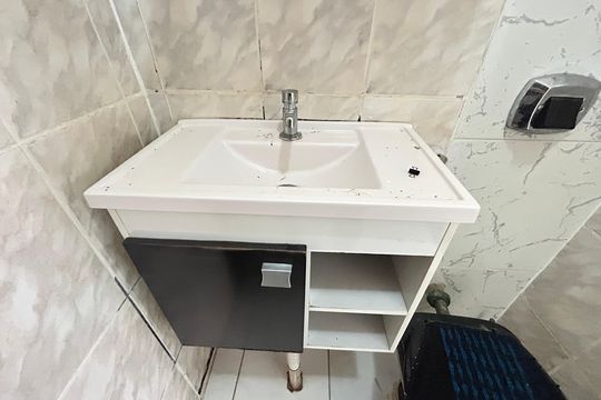 Banheiro de apartamento à venda com 2 quartos, 48m² em Todos Os Santos, Rio de Janeiro