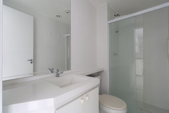 Banheiro  de apartamento à venda com 2 quartos, 35m² em Vila Leopoldina, São Paulo