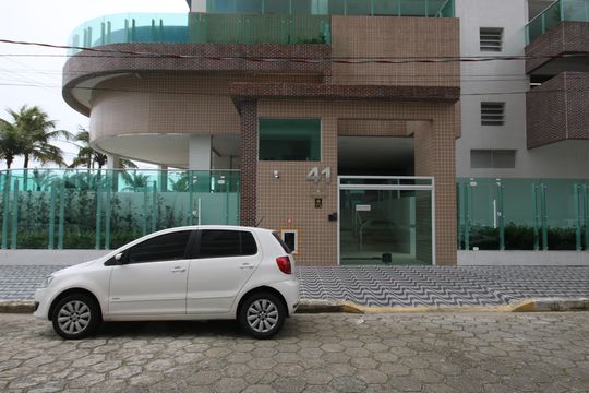 Fachada de apartamento para alugar com 2 quartos, 90m² em Vila Balnearia, Praia Grande