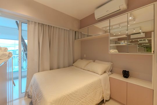 Suíte 1 de apartamento para alugar com 1 quarto, 49m² em Consolação, São Paulo