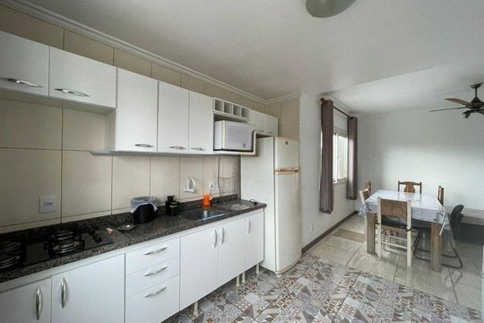 Cozinha de apartamento para alugar com 3 quartos, 73m² em Lorenzi, Cachoeirinha