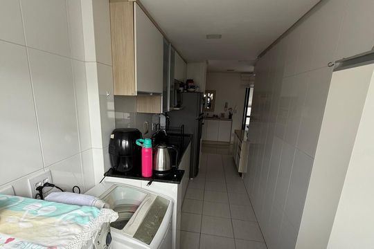 Cozinha de apartamento à venda com 2 quartos, 99m² em Partenon, Porto Alegre