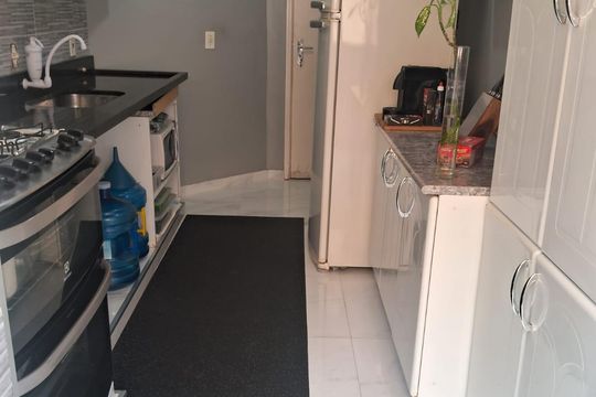 Cozinha de apartamento à venda com 3 quartos, 80m² em Jardim Campos Eliseos, Campinas