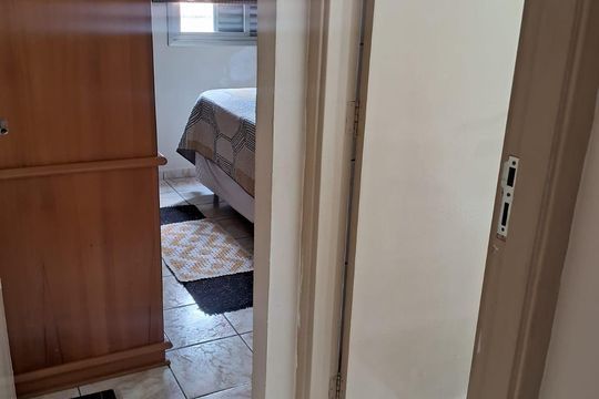 Corredor de apartamento à venda com 3 quartos, 80m² em Jardim Campos Eliseos, Campinas
