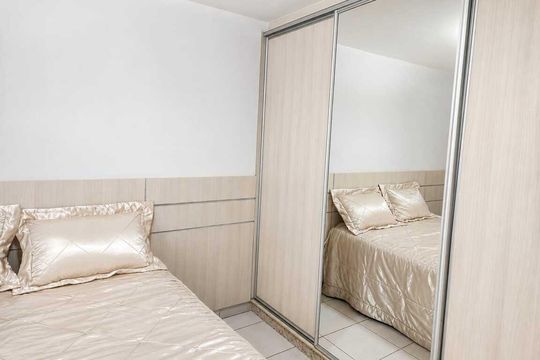 Quarto de apartamento para alugar com 2 quartos, 101m² em Village Veneza, Goiânia