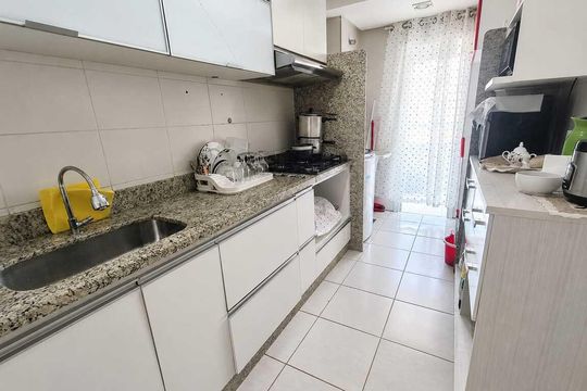 Cozinha de apartamento para alugar com 2 quartos, 101m² em Village Veneza, Goiânia