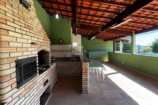 Área Gourmet de casa à venda com 3 quartos, 257m² em Parque Capuava, Santo André