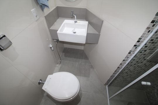 Banheiro de apartamento à venda com 3 quartos, 80m² em Santana, São Paulo