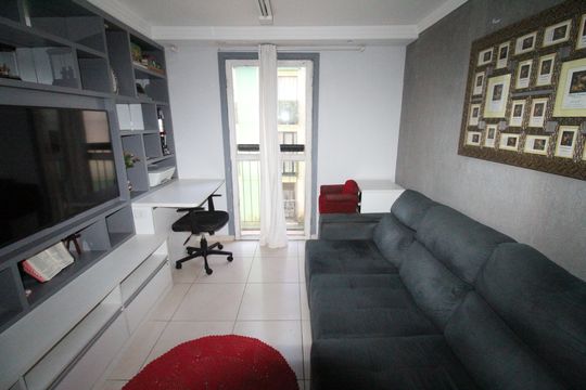 Sala de apartamento para alugar com 2 quartos, 50m² em Bosque dos Eucaliptos, São José dos Campos