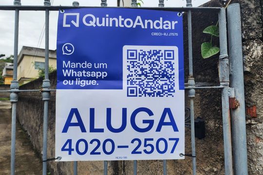 Placa de casa para alugar com 3 quartos, 120m² em Barro Vermelho, São Gonçalo