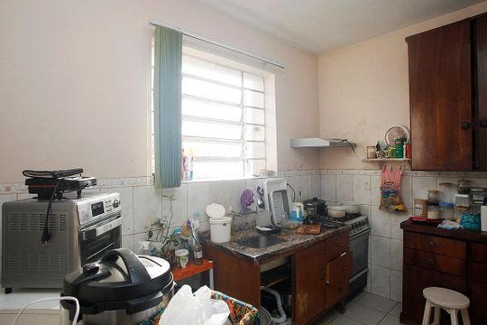 Cozinha de apartamento à venda com 3 quartos, 119m² em Cidade Baixa, Porto Alegre