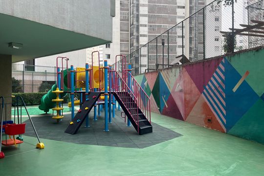 Área comum - Playground de apartamento para alugar com 3 quartos, 130m² em Perdizes, São Paulo