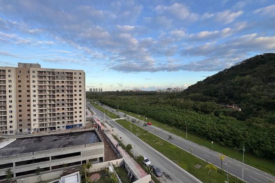 Varanda de apartamento para alugar com 2 quartos, 60m² em Barra Olímpica, Rio de Janeiro