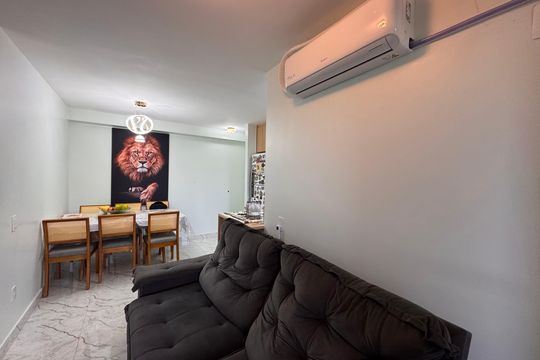 Sala de apartamento para alugar com 2 quartos, 60m² em Barra Olímpica, Rio de Janeiro