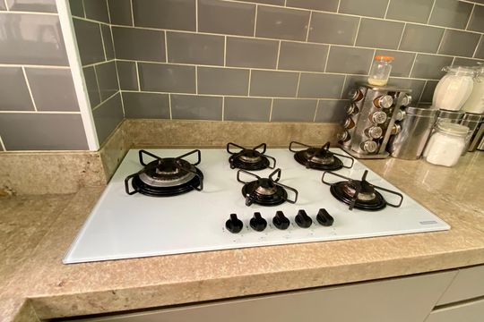 Cozinha de apartamento à venda com 3 quartos, 155m² em Picanço, Guarulhos