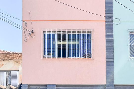 Fachada + plaquinha  de casa à venda com 3 quartos, 188m² em Nova Gerti, São Caetano do Sul