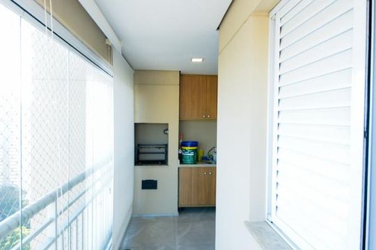 Varanda da Sala de apartamento à venda com 3 quartos, 82m² em Gopouva, Guarulhos