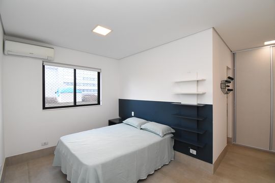 Suíte de apartamento à venda com 1 quarto, 61m² em Batel, Curitiba