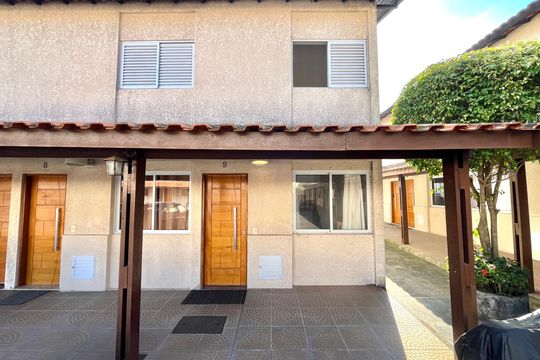 Fachada da Casa de casa de condomínio para alugar com 2 quartos, 65m² em Americanópolis, São Paulo